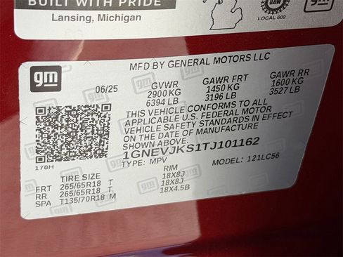 New 2026 Chevrolet Traverse Z71 w/ Enhanced Driving Package image 26