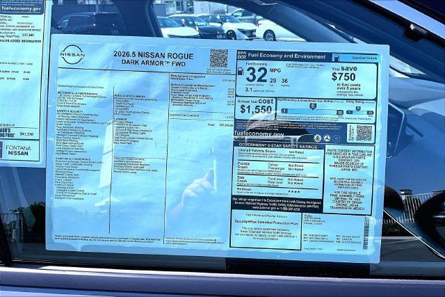 New 2026 Nissan Rogue Dark Armor FWD image 14