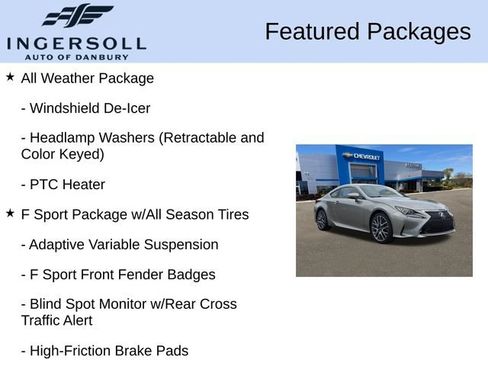 Used 2016 Lexus RC 300 AWD image 10