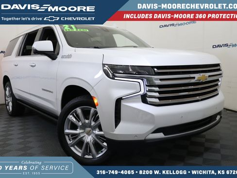 Used 2021 Chevrolet Suburban High Country w/ Premium Package image 1