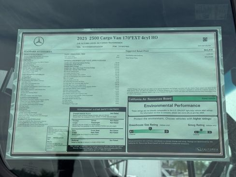 New 2025 Mercedes-Benz Sprinter 2500 image 6