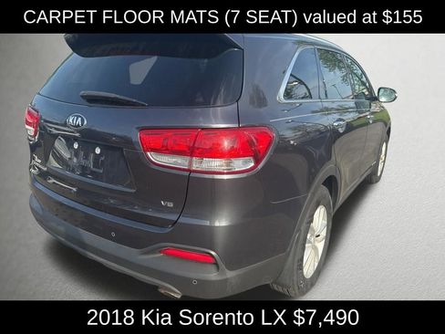 Used 2018 Kia Sorento LX w/ LX V6 Convenience Package AWD/4WD image 3