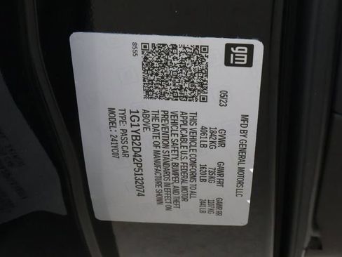Used 2023 Chevrolet Corvette Stingray Preferred Cpe w/ Z51 Performance Package RWD image 21