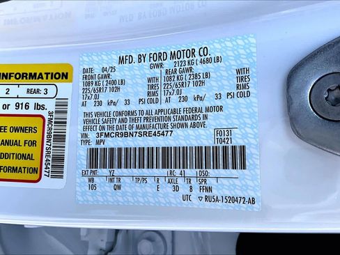 Certified 2025 Ford Bronco Sport Big Bend w/ Convenience Package image 38