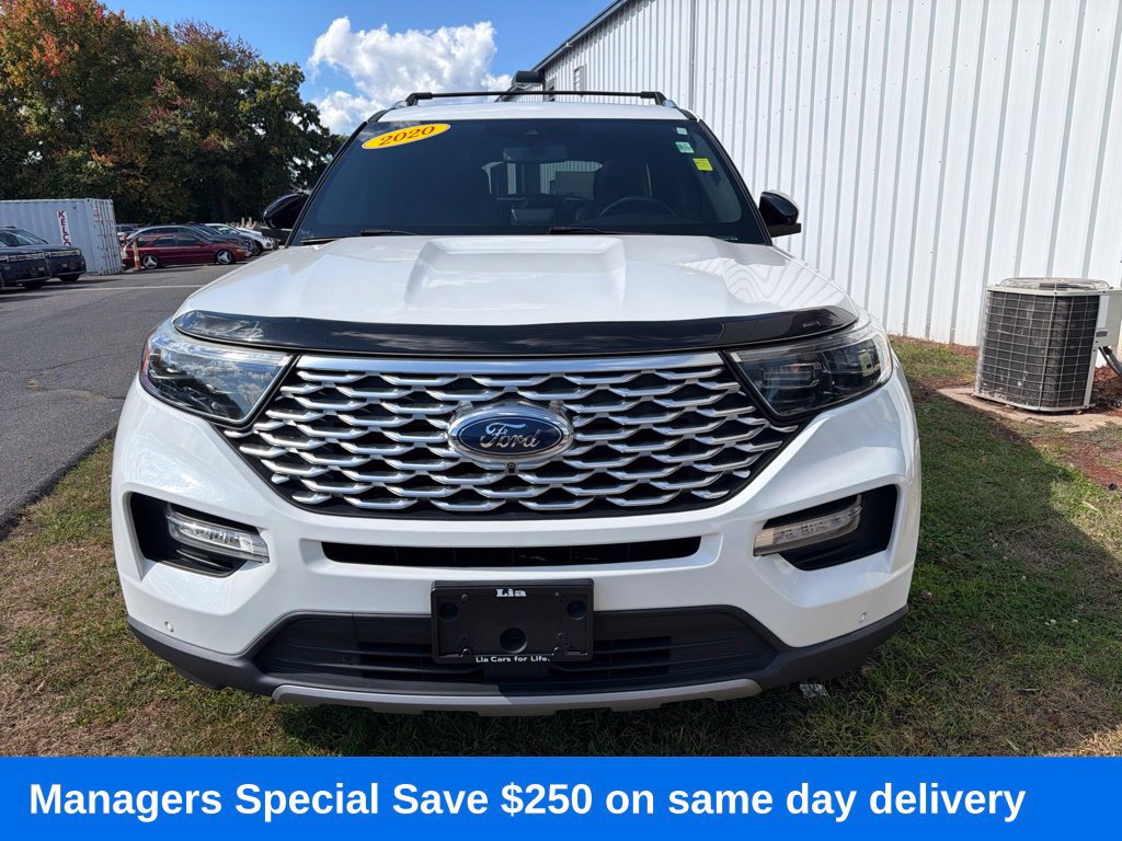 Used 2020 Ford Explorer Platinum w/ Premium Technology Package AWD/4WD image 2