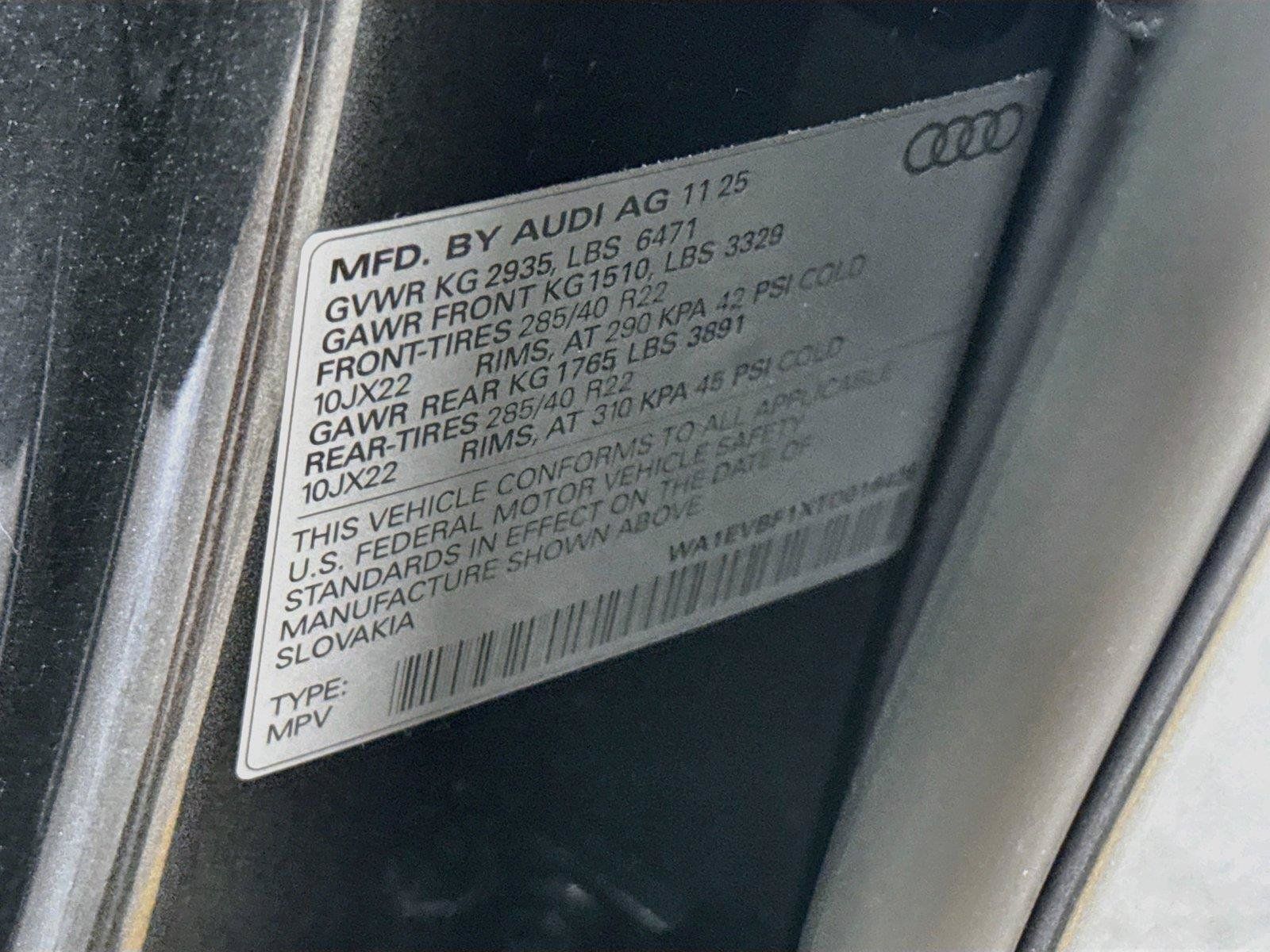 Certified 2026 Audi Q8 Premium Plus AWD/4WD image 33