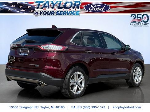 Used 2018 Ford Edge Titanium w/ Ford Safe & Smart Package AWD/4WD image 4