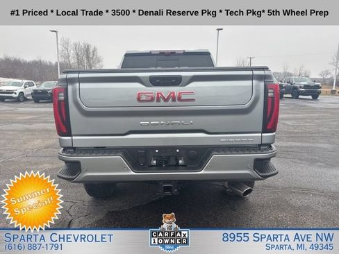 Used 2025 GMC Sierra 3500 Denali w/ Denali Reserve Package AWD/4WD image 4