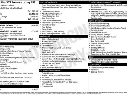 Used 2019 Cadillac XT4 Premium Luxury w/ Cold Weather Package