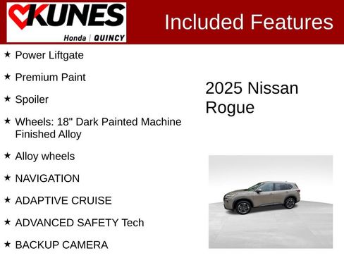 Used 2025 Nissan Rogue SV AWD/4WD image 2