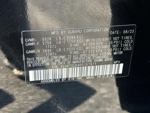 Used 2024 Subaru Outback Wilderness image 31