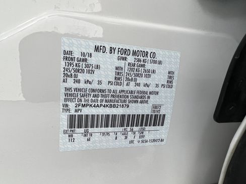 Used 2019 Ford Edge ST w/ Equipment Group 401A image 34