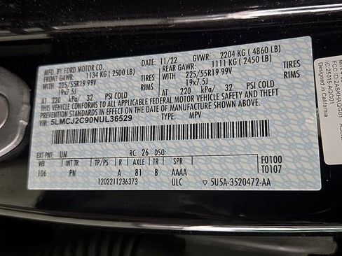 Used 2022 Lincoln Corsair Reserve w/ Equipment Group 201A image 30