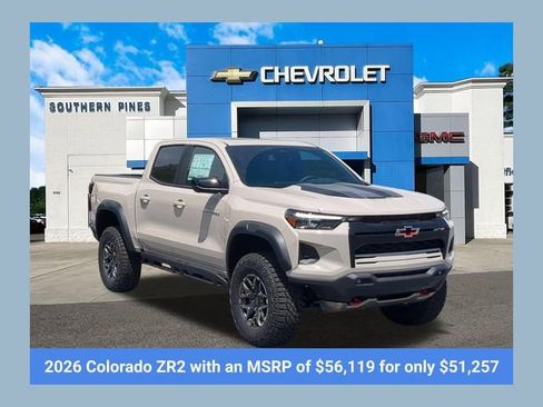 New 2026 Chevrolet Colorado ZR2 w/ Technology Package AWD/4WD image 1