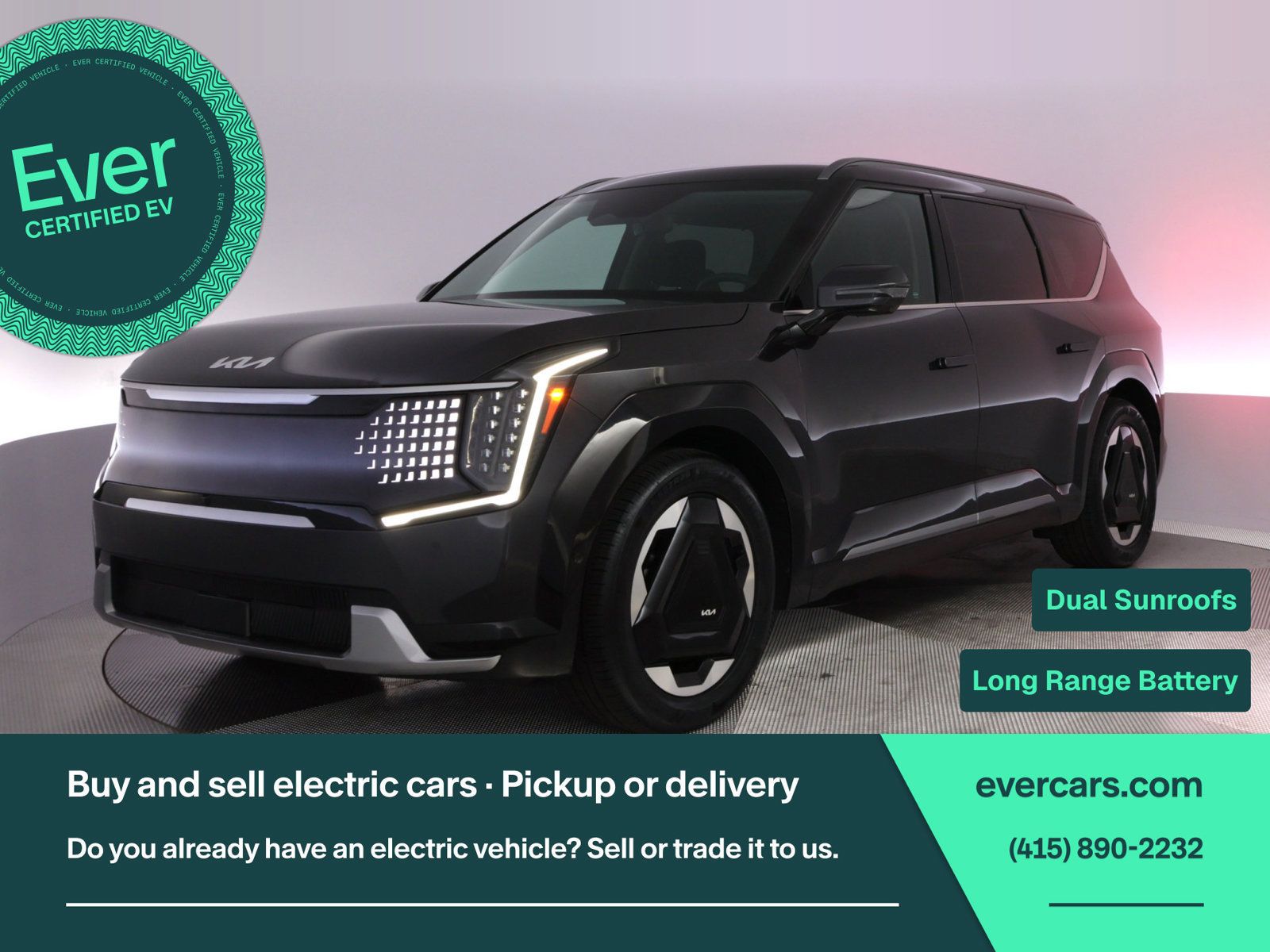 Used 2024 Kia EV9 Land AWD/4WD image 1