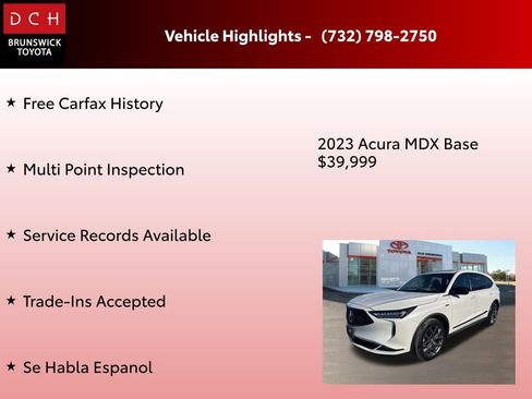 Used 2023 Acura MDX A-Spec image 4