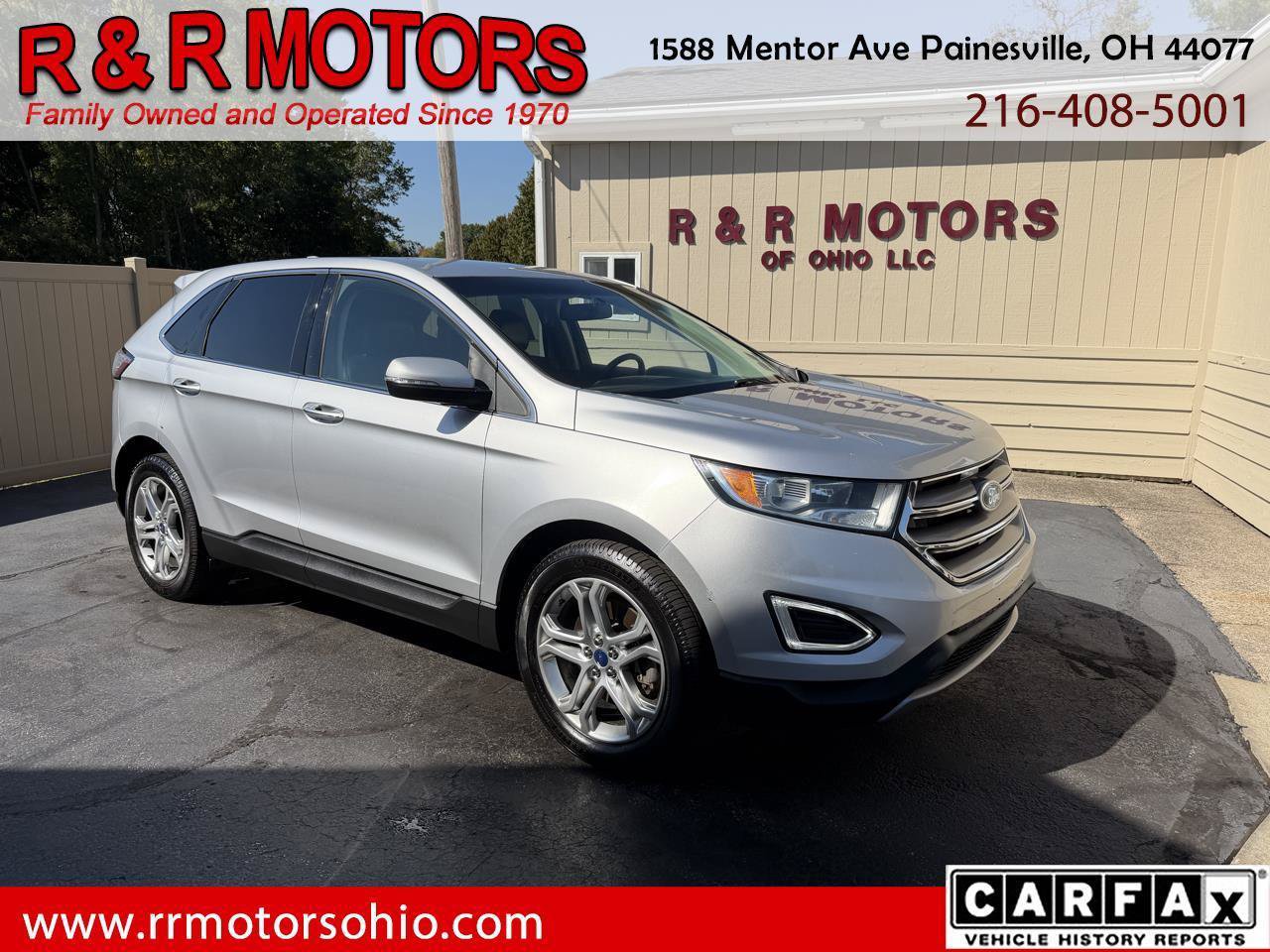 Used 2017 Ford Edge Titanium w/ Technology Package AWD/4WD image 1