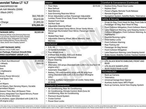 Used 2023 Chevrolet Tahoe LT w/ Luxury Package image 11