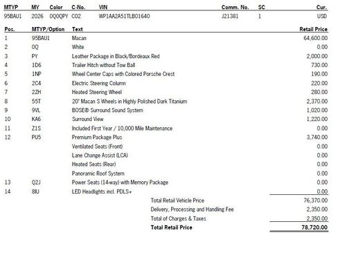 New 2026 Porsche Macan image 43