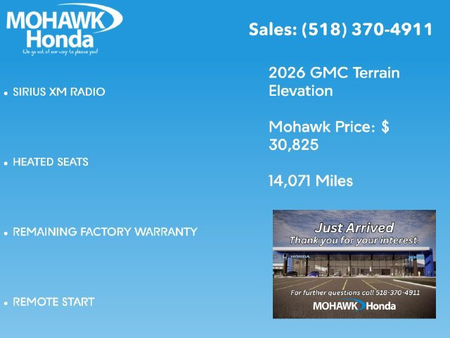 Used 2026 GMC Terrain Elevation AWD/4WD image 3