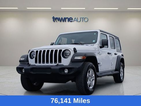 Used 2021 Jeep Wrangler Unlimited Sport AWD/4WD image 1