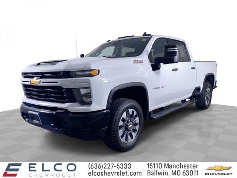 Certified 2024 Chevrolet Silverado 2500 Custom w/ Custom Value Package AWD/4WD image 1