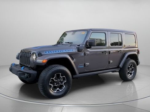 Used 2021 Jeep Wrangler Unlimited Rubicon 4xe w/ Steel Bumper Group AWD/4WD image 13