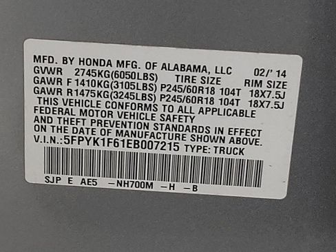 Used 2014 Honda Ridgeline SE image 33