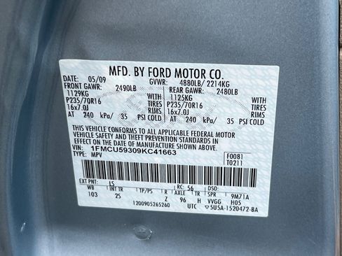 Used 2009 Ford Escape 4WD Hybrid image 22