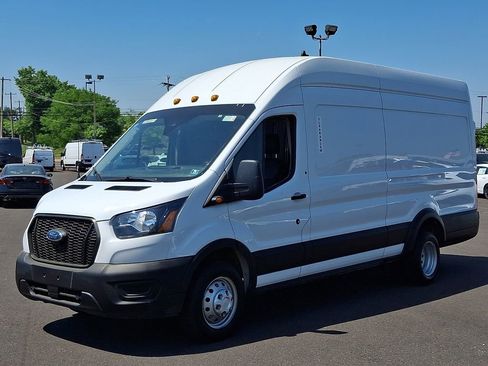 Used 2023 Ford Transit 350 148 High Roof Extended DRW RWD image 3