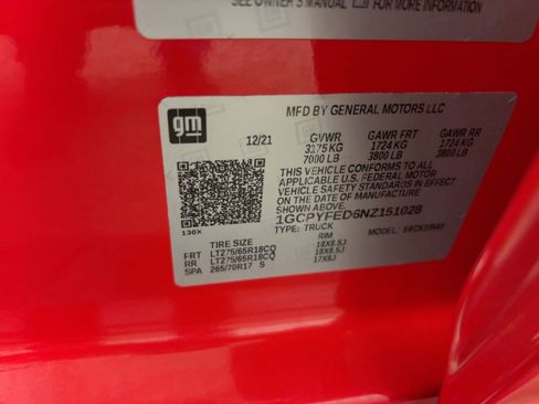 Certified 2022 Chevrolet Silverado 1500 LT Trail Boss w/ Convenience Package II image 19