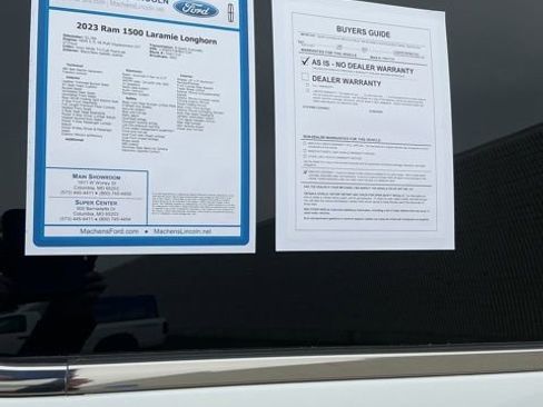 Used 2023 RAM 1500 Limited w/ Body Color Bumper Group image 6