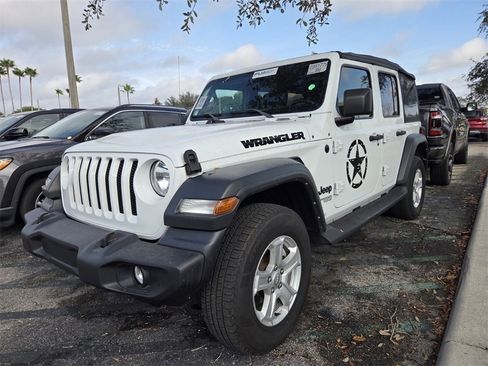 Used 2021 Jeep Wrangler Unlimited Sport image 3