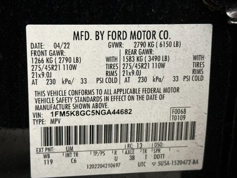 Used 2022 Ford Explorer ST w/ Equipment Group 401A AWD/4WD image 26