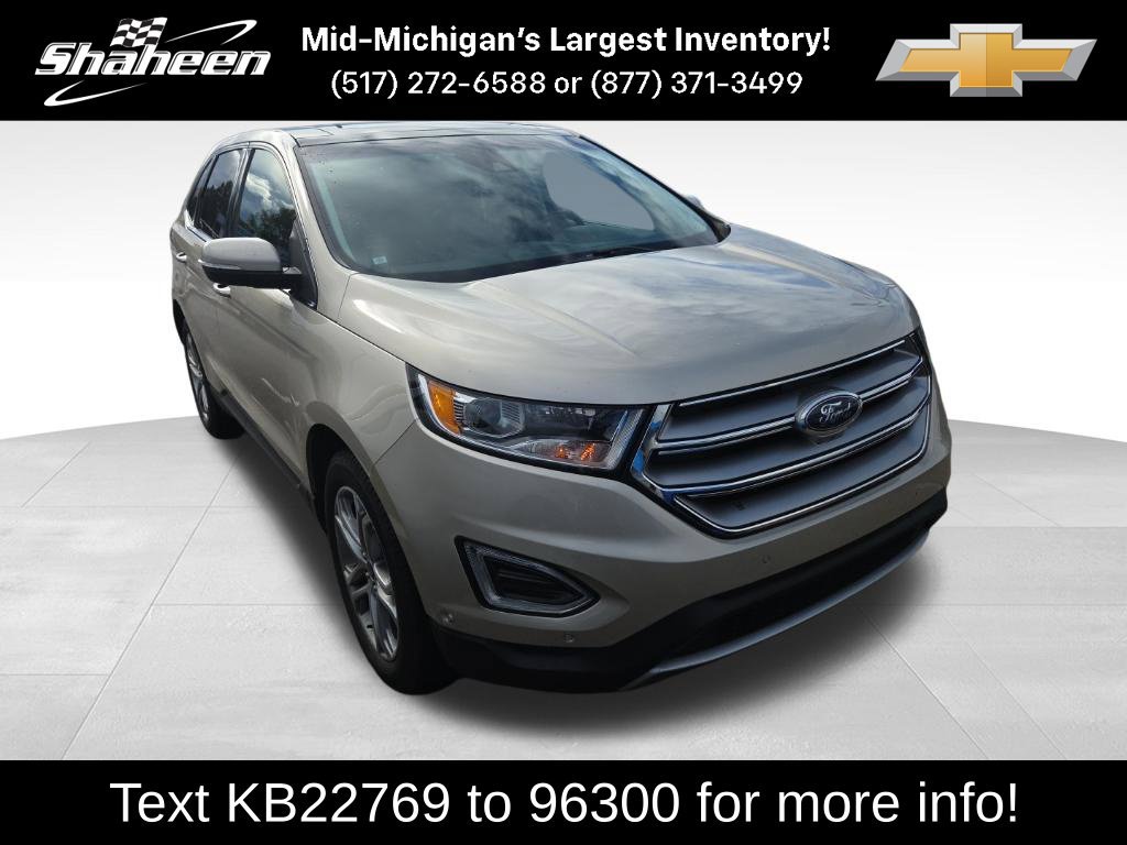 Used 2017 Ford Edge Titanium w/ Equipment Group 302A AWD/4WD image 1