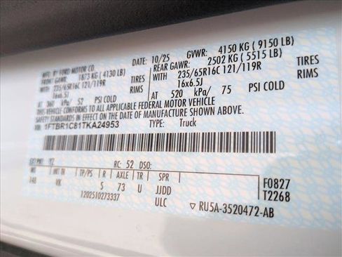 New 2026 Ford Transit 250 148 Medium Roof image 17