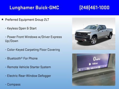 Used 2021 Chevrolet Silverado 1500 LT Trail Boss AWD/4WD image 12