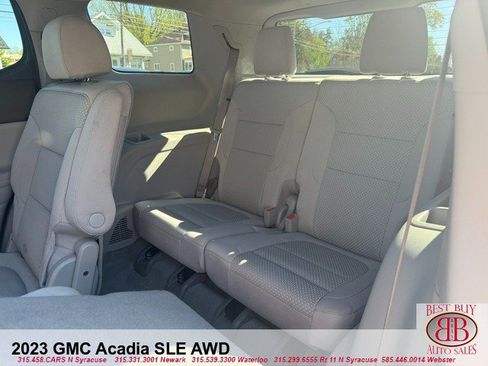 Used 2023 GMC Acadia SLE AWD/4WD image 12