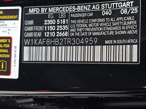 New 2026 Mercedes-Benz C 43 AMG 4MATIC Sedan image 35