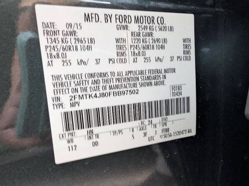 Used 2015 Ford Edge SEL AWD/4WD image 42