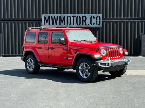 Used 2018 Jeep Wrangler Unlimited Sahara image 1