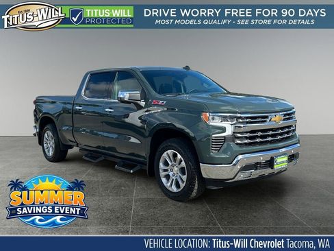 Used 2025 Chevrolet Silverado 1500 LTZ w/ LTZ Premium Package AWD/4WD image 1