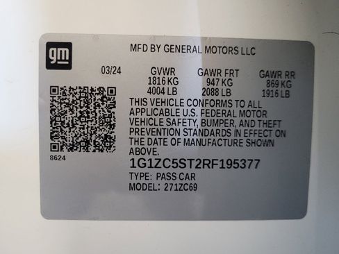 Used 2024 Chevrolet Malibu LS w/ Driver Confidence Package FWD image 33