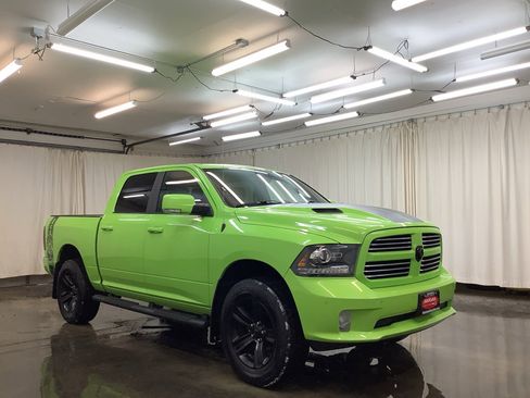 Used 2017 RAM 1500 Sport w/ Sublime Green Sport Package image 4
