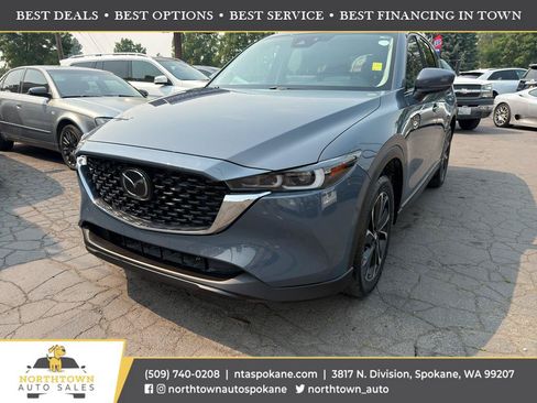 Used 2022 MAZDA CX-5 AWD 2.5 S w/ Premium Package image 1