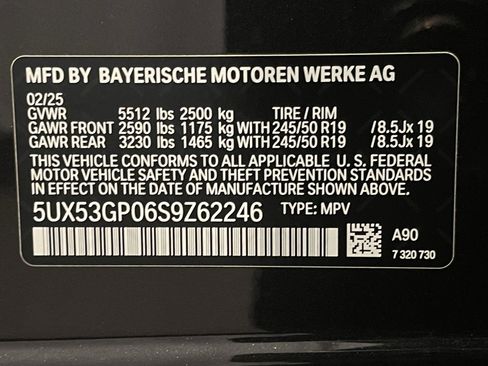 Used 2025 BMW X3 xDrive30i w/ Convenience Package image 25