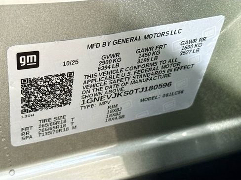 New 2026 Chevrolet Traverse Z71 w/ Enhanced Driving Package image 36