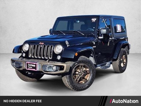 Used 2017 Jeep Wrangler Sahara AWD/4WD image 1