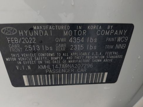 Used 2022 Hyundai Sonata SEL w/ Convenience Package FWD image 33