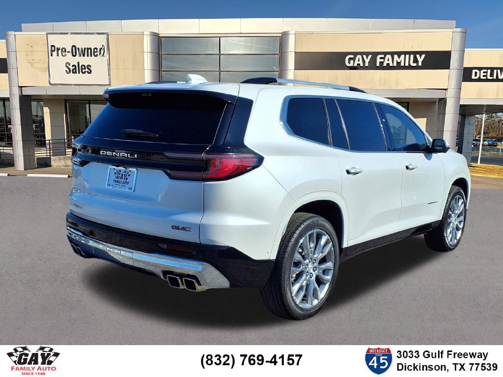 Certified 2025 GMC Acadia Denali w/ Super Cruise Package FWD image 2